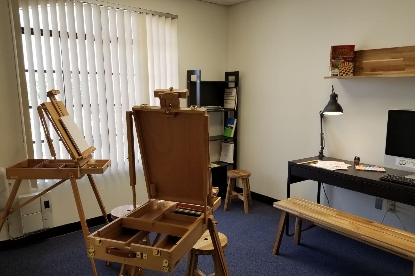 Art therapy room